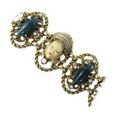 SELRO - SELINI Cream Golden Asian Princess Bracelet 10