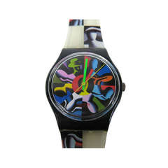 Kostabi Swatch Watch Twelve Apostles, Signed & Illustrated by Kostabi Himself 1