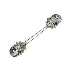 Massive 40s Hat-Coat Pin 1