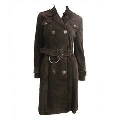 Stunning Gucci Brown Suede Jacket Horse bit Detailing 11