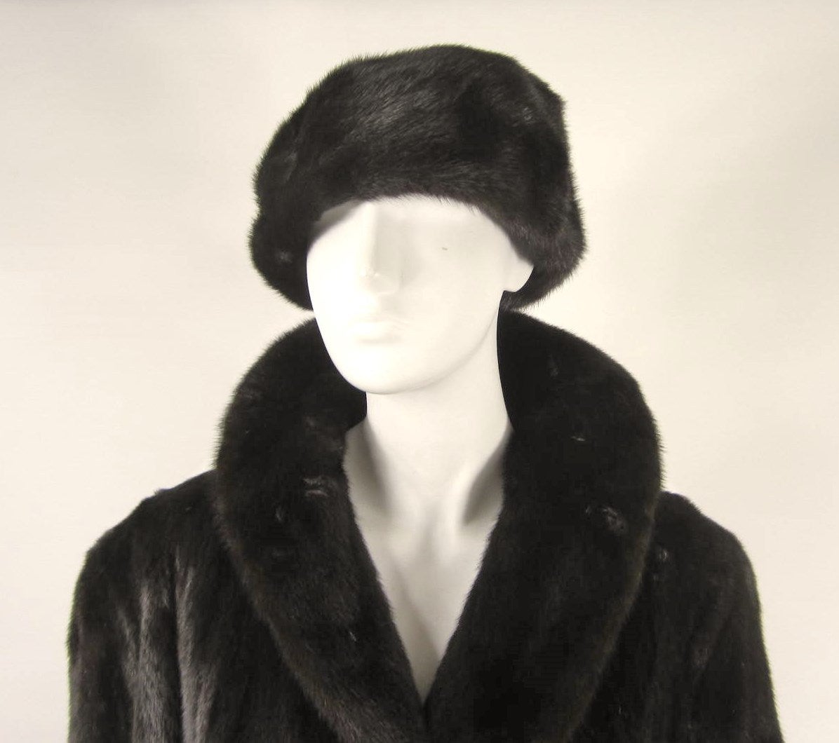 Women's Ranch MINK XL SWING coat George ZESSI NY Unisex W/ Hat