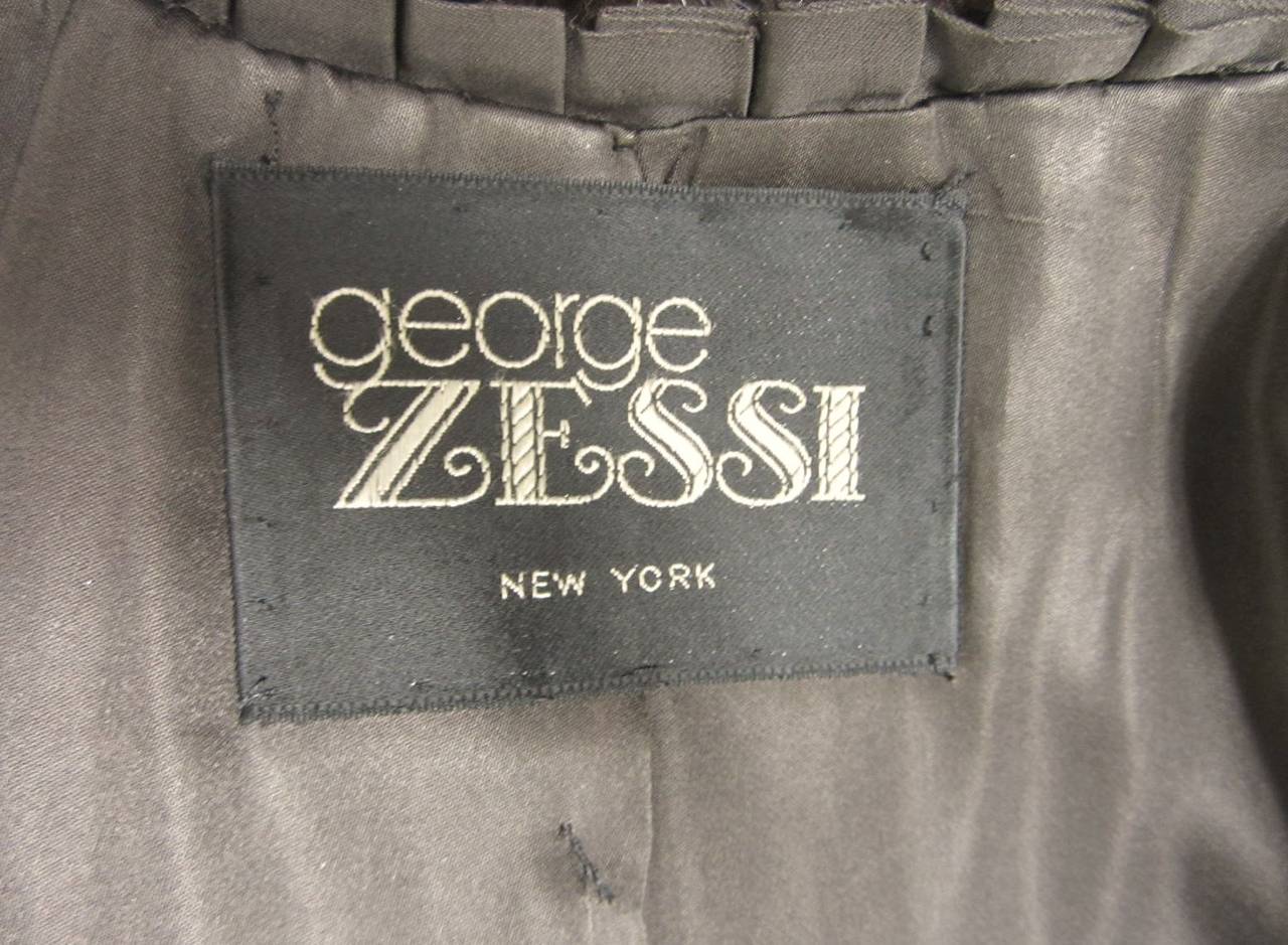 Ranch MINK XL SWING coat George ZESSI NY Unisex W/ Hat 5