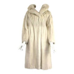 Bonwitt Teller Pearl Mink Portrait Collar Stroller Coat 4