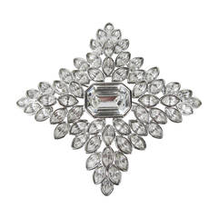 Vintage KENNETH JAY LANE Cruciform Brooch KJL 7