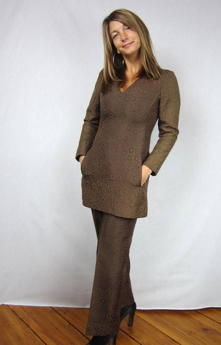 tunic and trouser suit