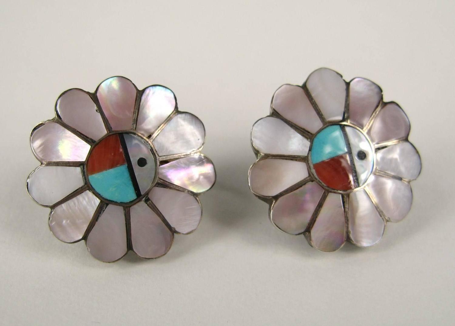 hopi silver earrings