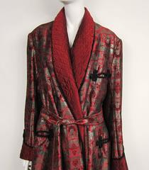 Vintage " The Picture of Dorian Gray"  1945 American Horror Film Smoking Jacket