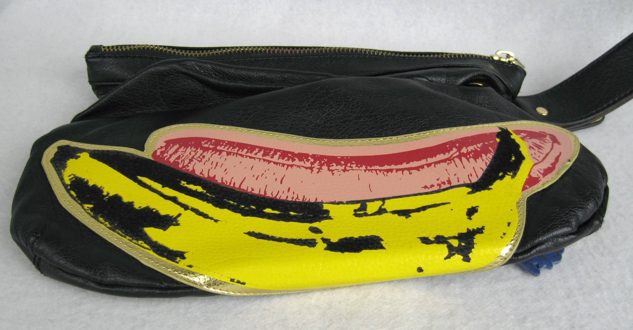 andy warhol banana purse