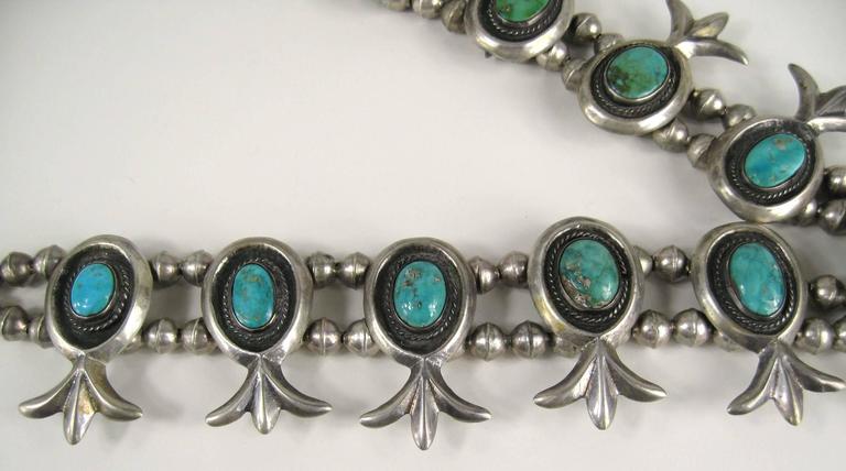 Old Pawn Native American Sterling silver Squash Blossom