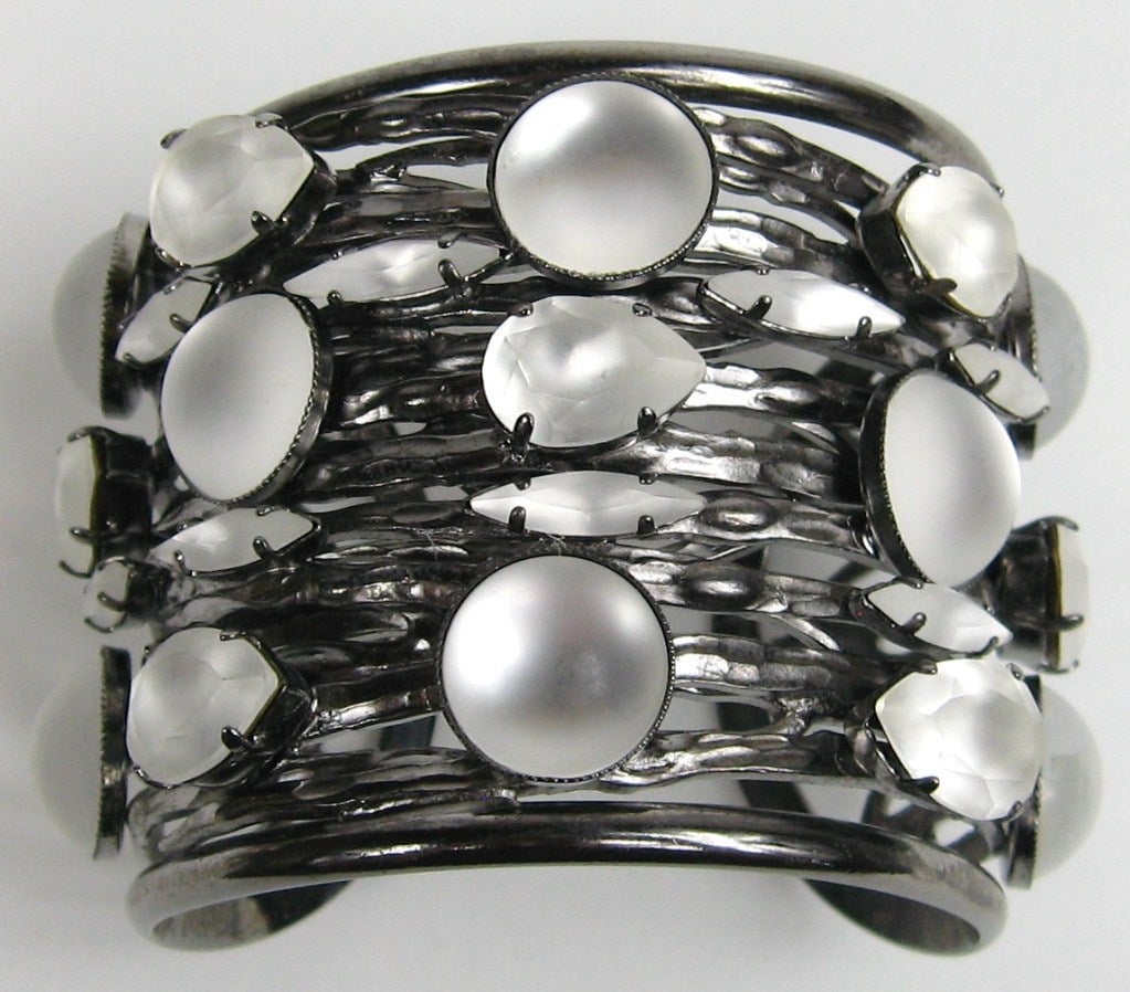 Bracciale a gabbia Philippe Ferrandis anni '80 In condizioni ottime in vendita a Wallkill, NY