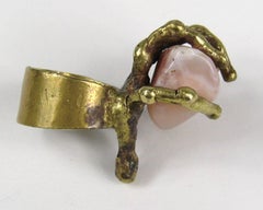 Pal Kepenyes Bronze Brutalist Ring