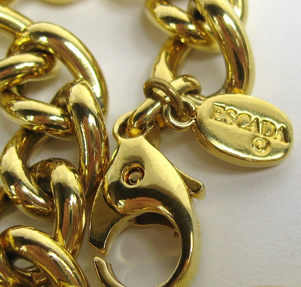 Escada Jockey Cap Charm Necklace 1980s  For Sale 1