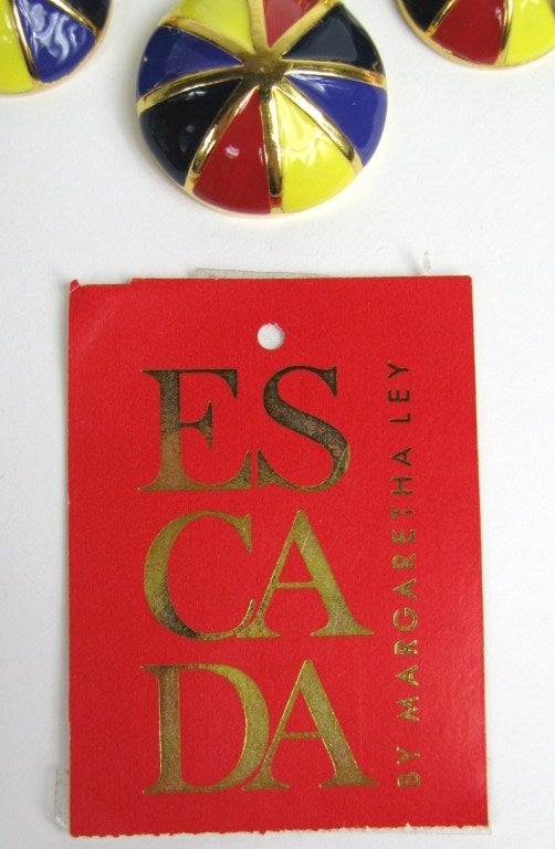 Escada Jockey Cap Charm Necklace 1980s  For Sale 2