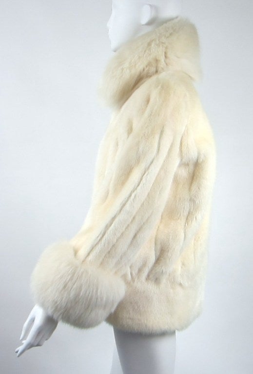 christian dior fourrure fur coat