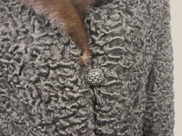 Chloe Persian Lamb Coat With Mink Fur Collar Jacket Vintage For At 1stdibs What To Do Old Chloe Persian Lamb Coat With Mink Fur, Persian Lamb Coat Fur Collar Value