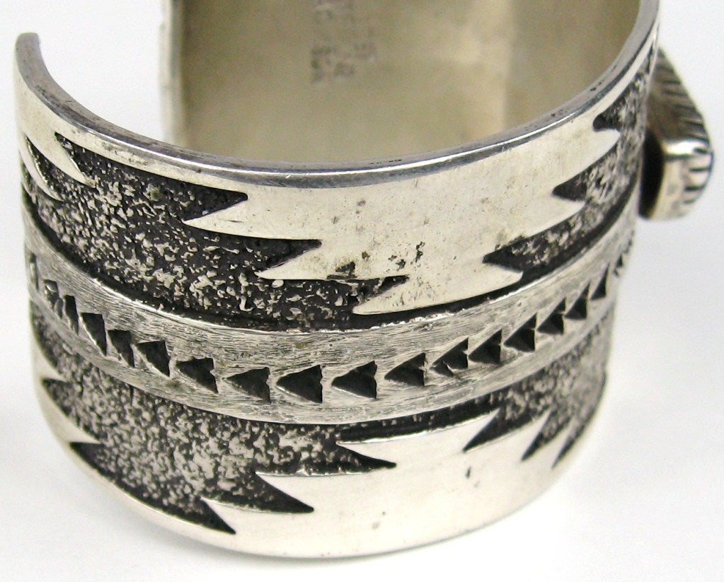 zuni silver bracelet