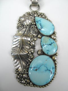 Native American Navajo Turquoise Sterling silver Necklace