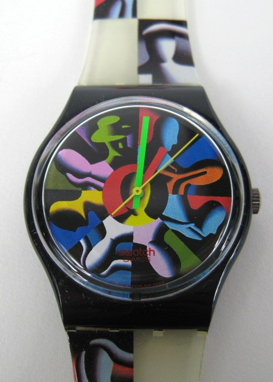 Orologio Swatch Kostabi Dodici Apostoli, firmato e illustrato da Kostabi Nuovo In condizioni Nuovo in vendita a Wallkill, NY