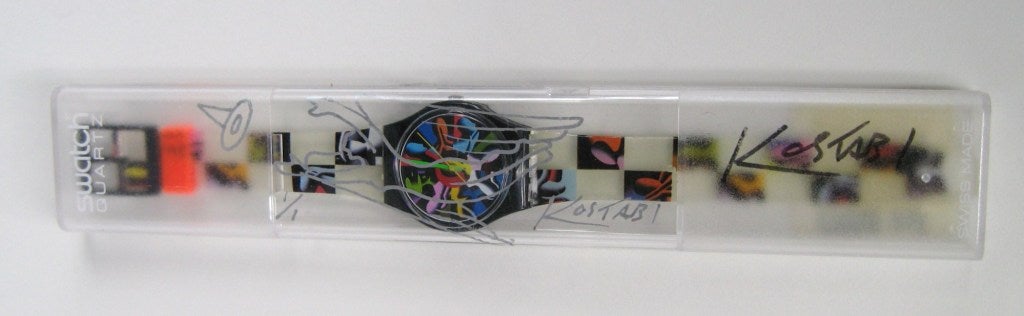 Montre-bracelet Kostabi Twelve Apostles, signée et illustrée par Kostabi New  Unisexe en vente