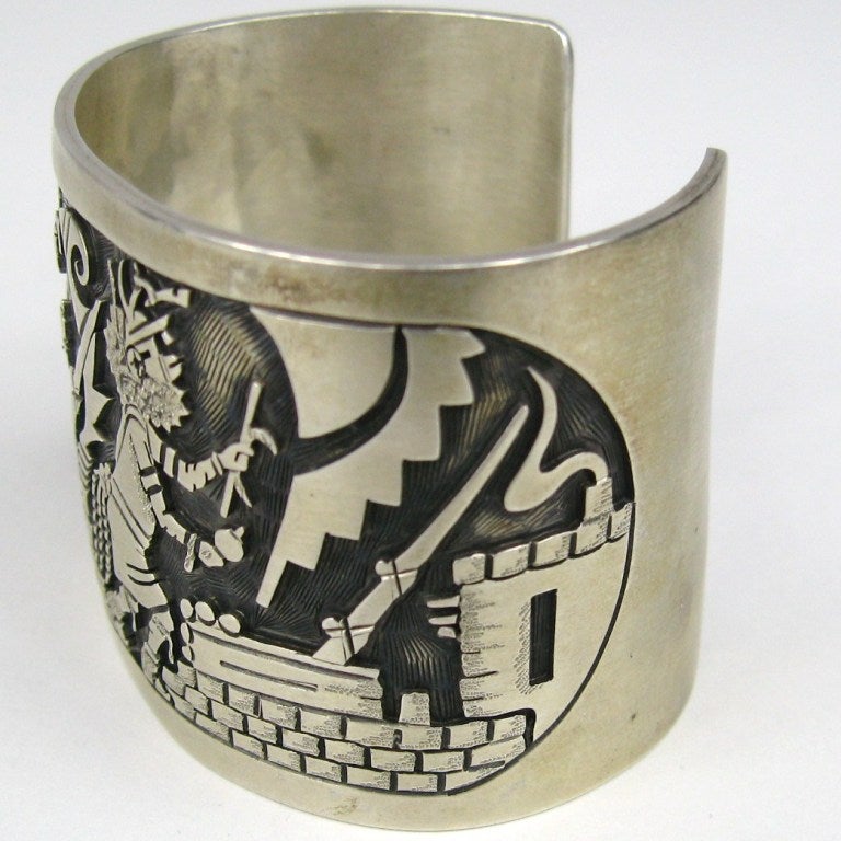 storyteller bracelet sterling silver