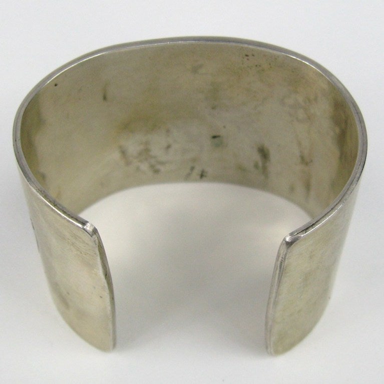 Large bracelet d'histoires en argent sterling du Sud-Ouest en vente 1