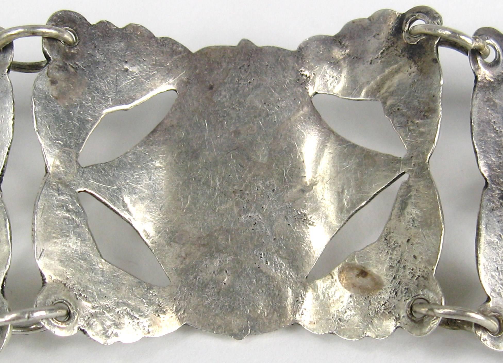 silver mexican bracelet