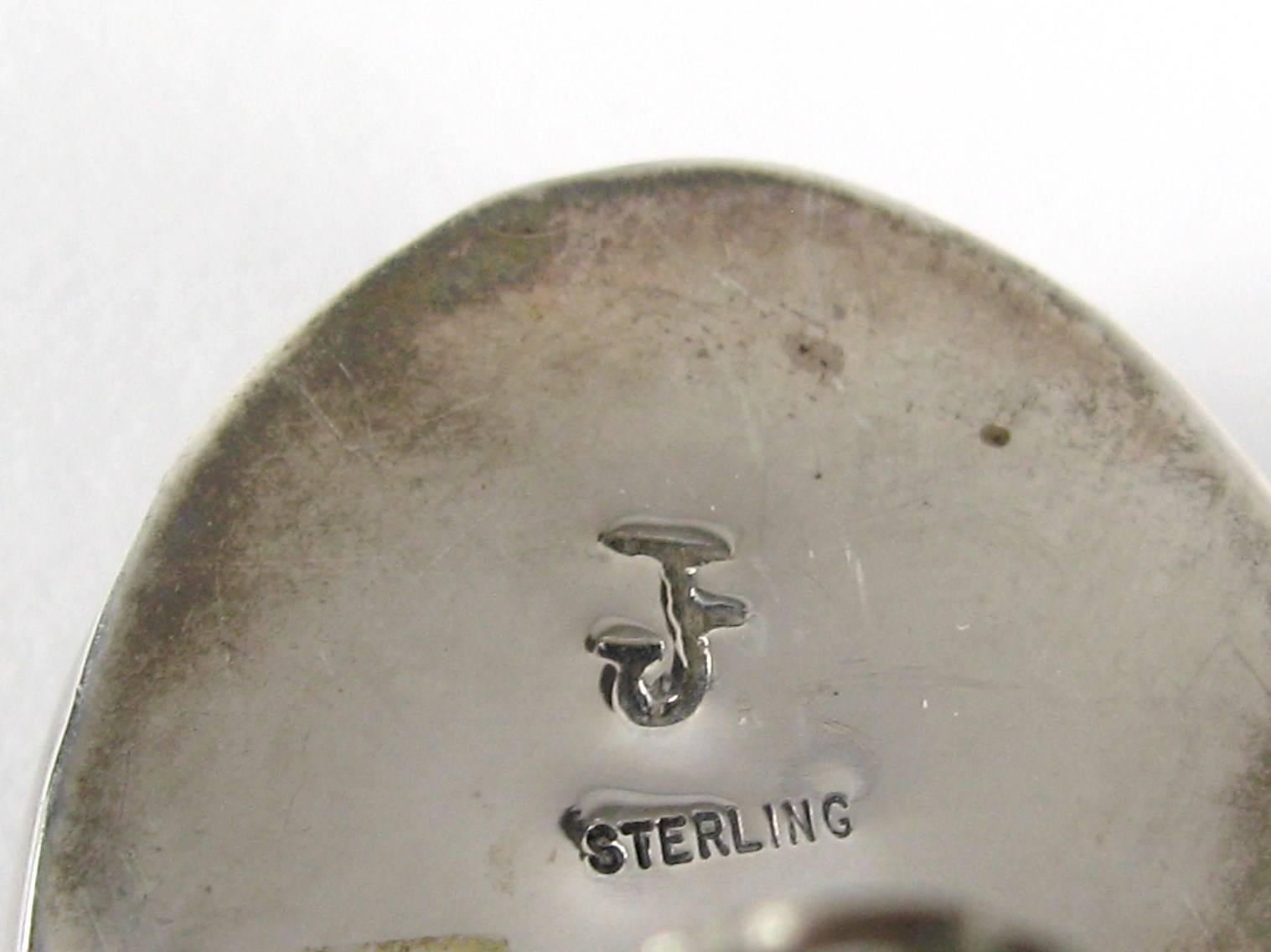 Massive Baltic Amber Sterling Silver Earrings  1