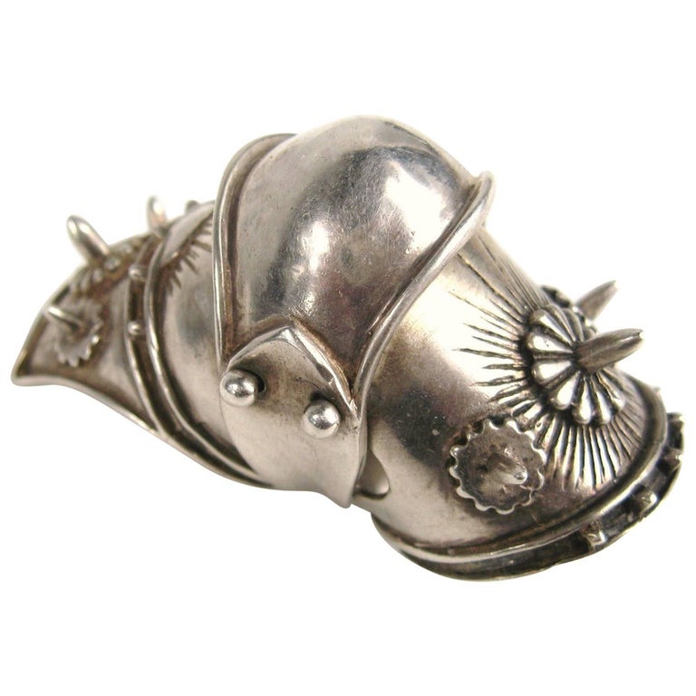 Large Articulated Sterling Silver Armor Shield Ring Viking Goth at 1stDibs  armor ring, articulated ring, sterling silver armor ring