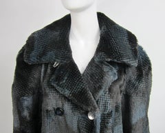 Revillon Mink Sheared fur Jacket Paris Made Large Unisex Coat