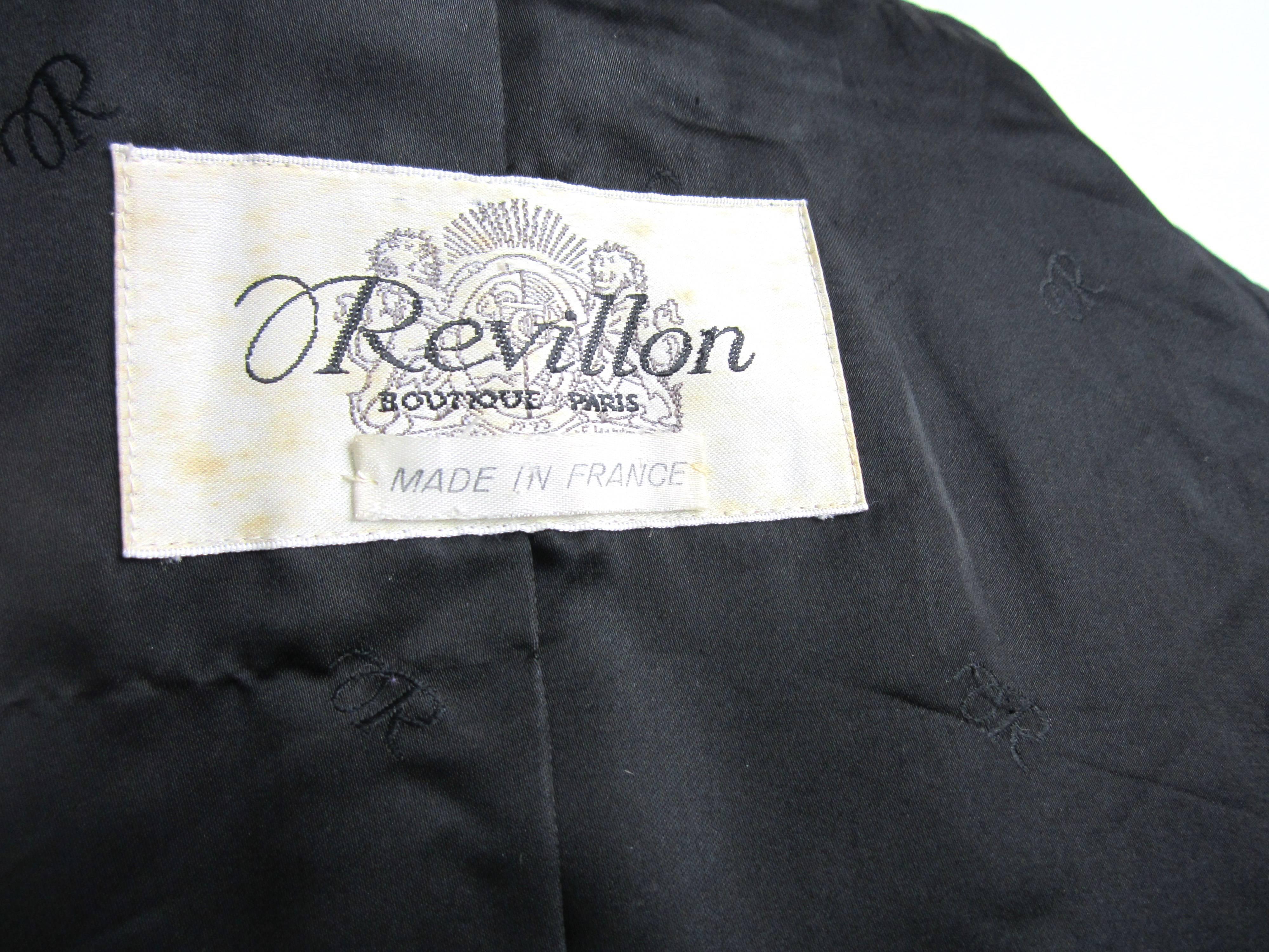  Revillon Mink Sheared fur Jacket Paris Made Large Unisex Coat  For Sale 3