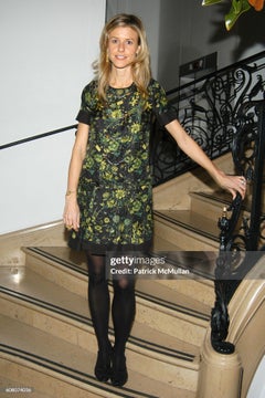 Gucci 2007 Flora Botanical Print Black Silk Twill Mini Dress with Bamboo