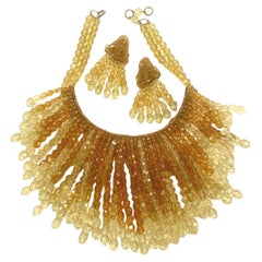 Coppola e Toppo  Set di collana e orecchini a cascata