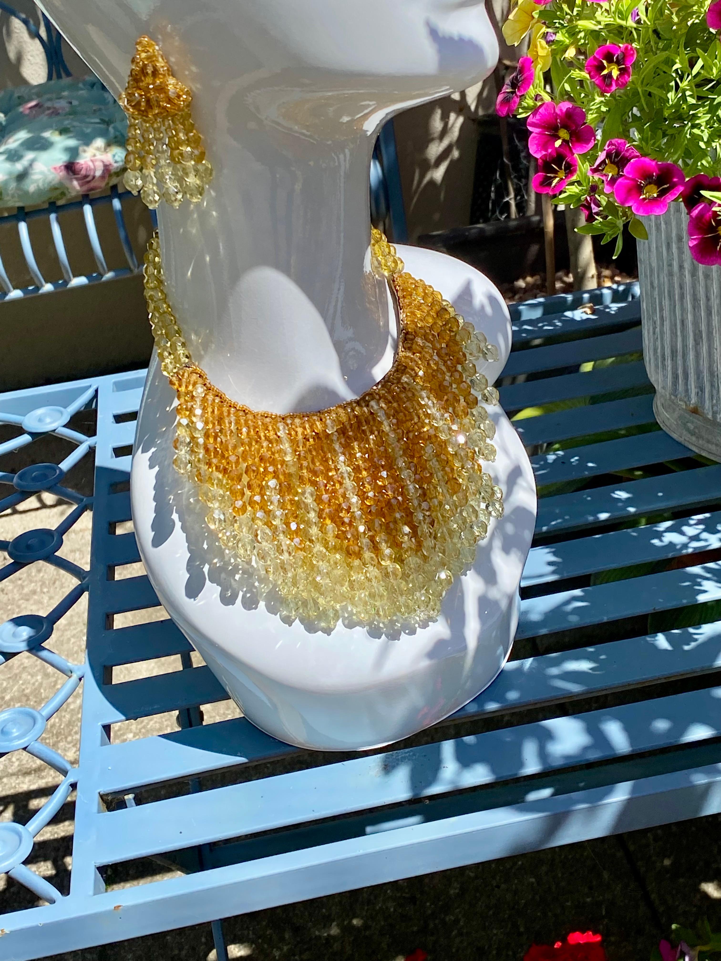 Coppola e Toppo  Collier et boucles d'oreilles cascade en vente 1