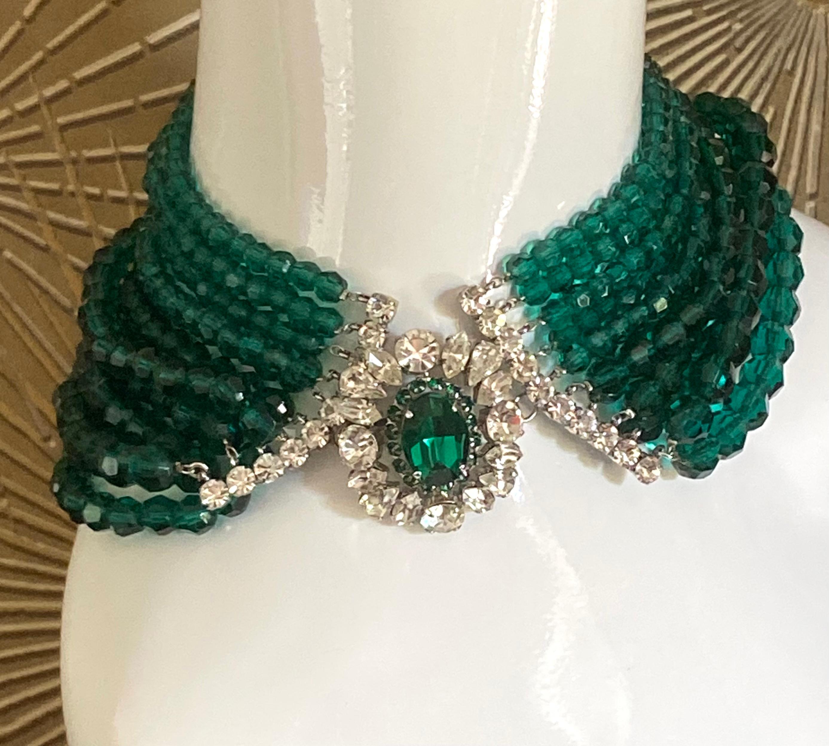 da uomo o donna Collana Choker Christian Dior 1959 firmata in vendita