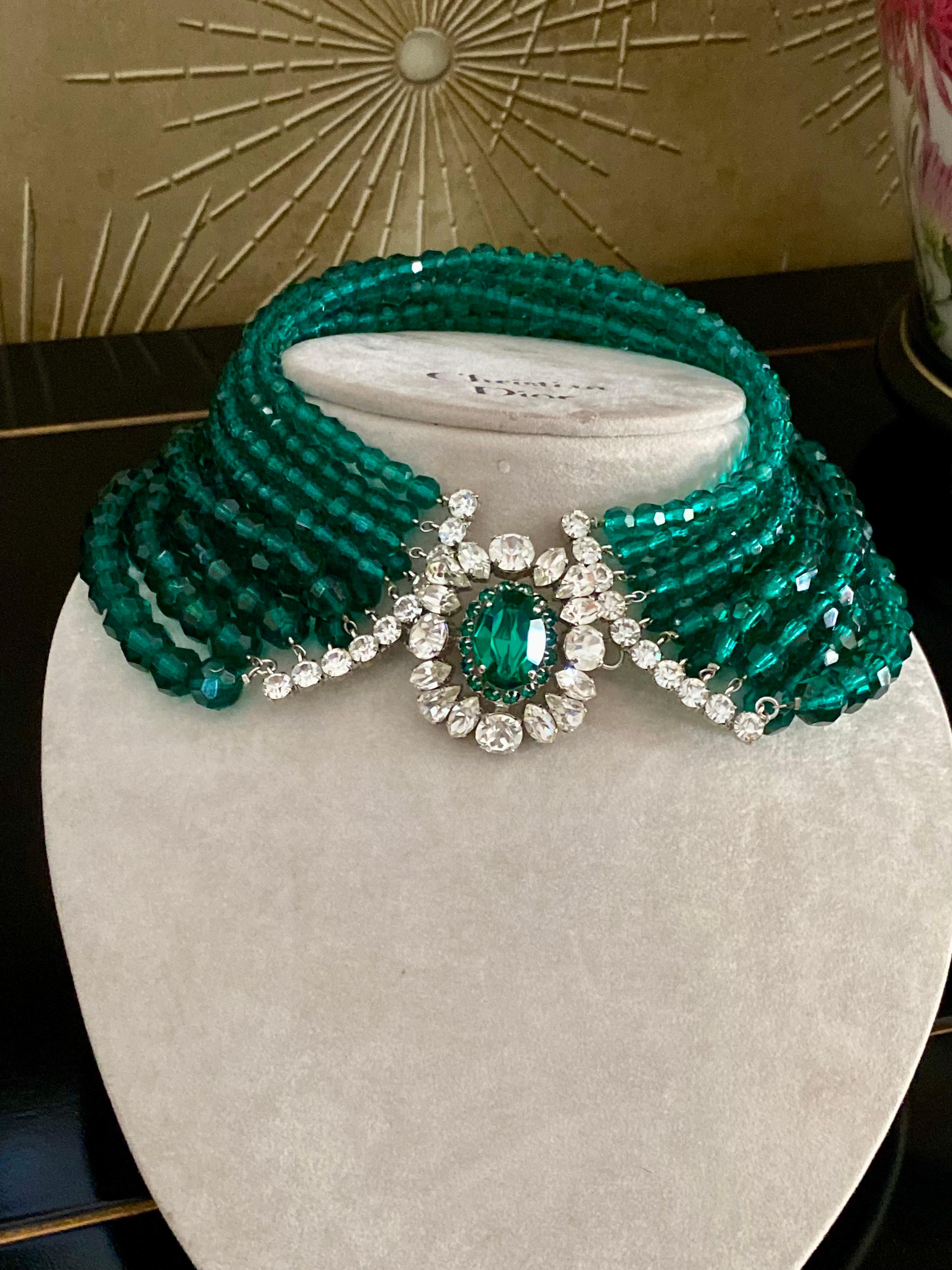 Collana Choker Christian Dior 1959 firmata in vendita 4