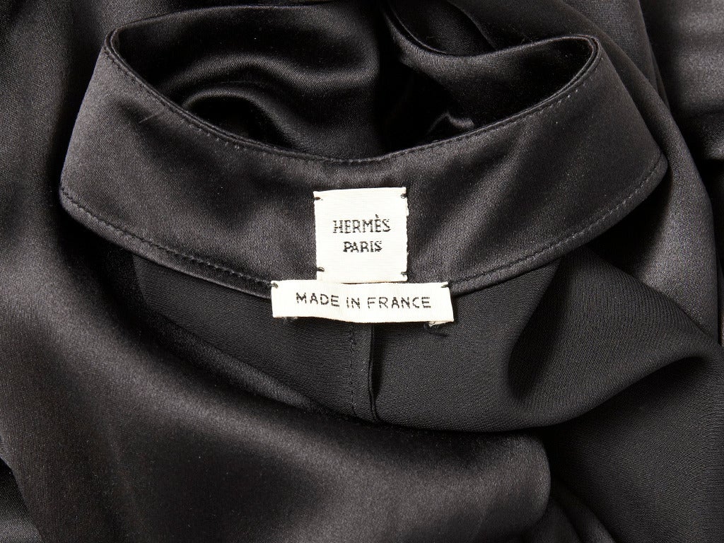 Women's Martin Margiela For Hermes Satin Cocktail Dress