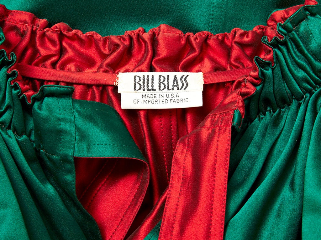 Bill Blass Satin Evening Coat 2