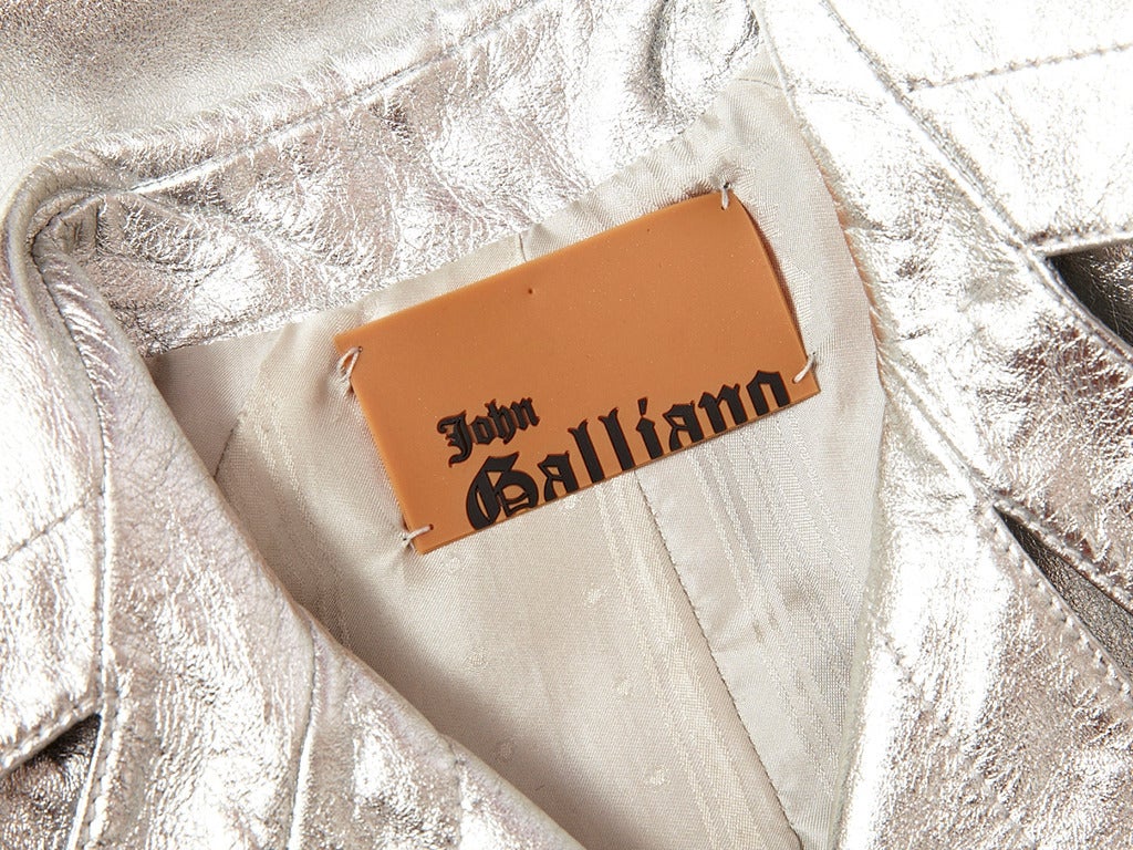 trench coat john galliano