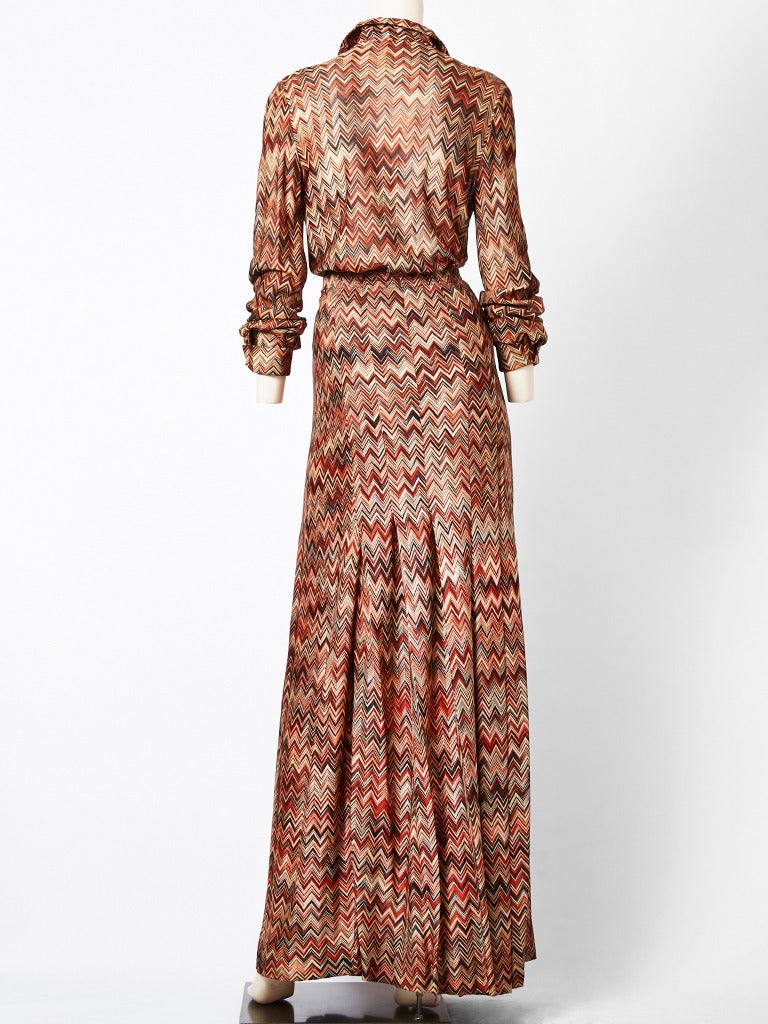 Missoni 70's Maxi Knit Ensemble In Excellent Condition In New York, NY