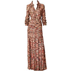 Vintage Missoni 70's Maxi Knit Ensemble