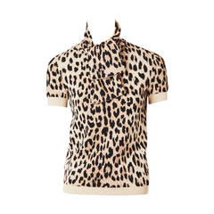 Valention Pullover mit Leopardenmuster