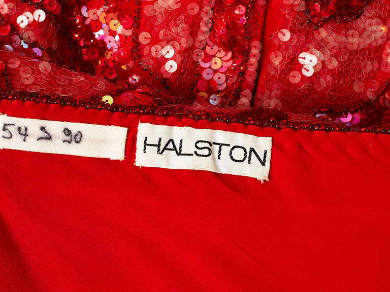 Women's Halston Sequined Gown