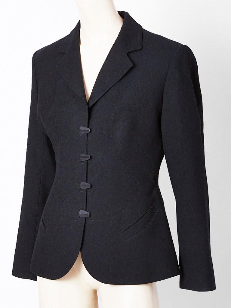 Alaia Fitted Wool Jacket For Sale at 1stdibs