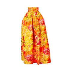 Oscar de la Renta Taffeta Ball Skirt Oscar de la Renta Taffeta Ball Skirt