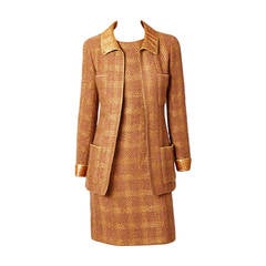 Vintage ChaneTweed Dress and Jacket Ensemble