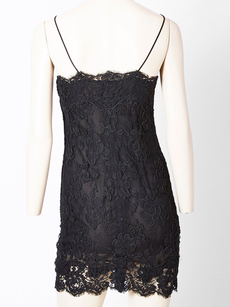 calvin klein lace dress