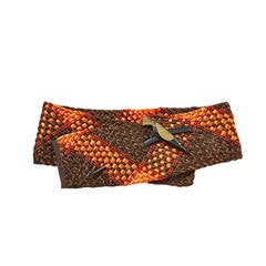 Isabel Canovas Woven Belt with Resin Closure