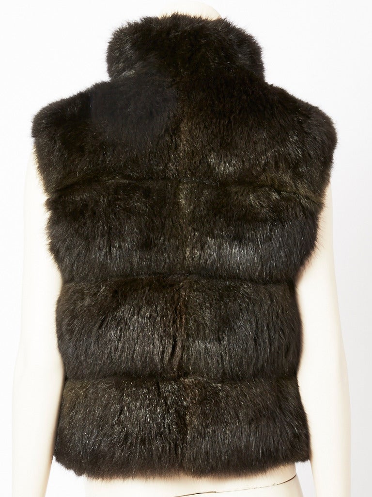 Tom Ford For Gucci Fur Gilet In Excellent Condition In New York, NY