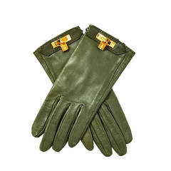 Hermes leather Gloves