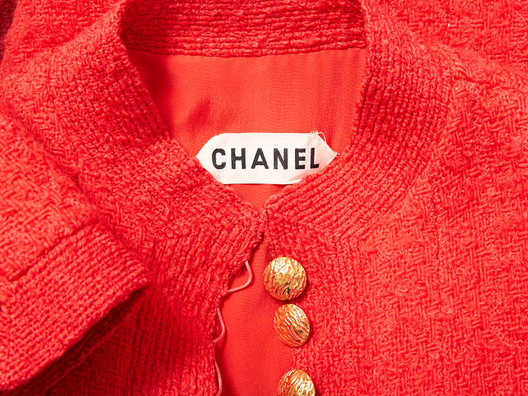 Women's Chanel Couture Lessage Tweed Jacket
